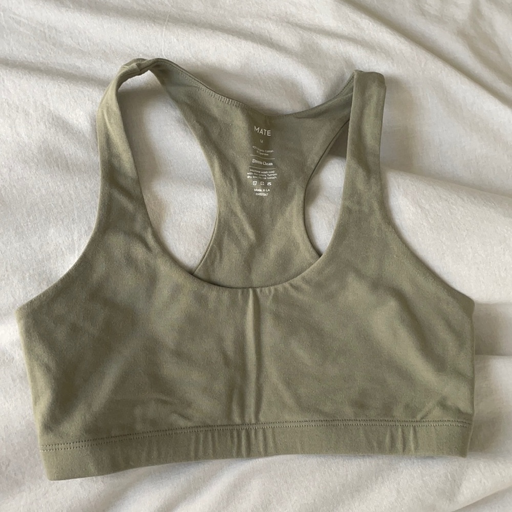 Mate the label sports bra